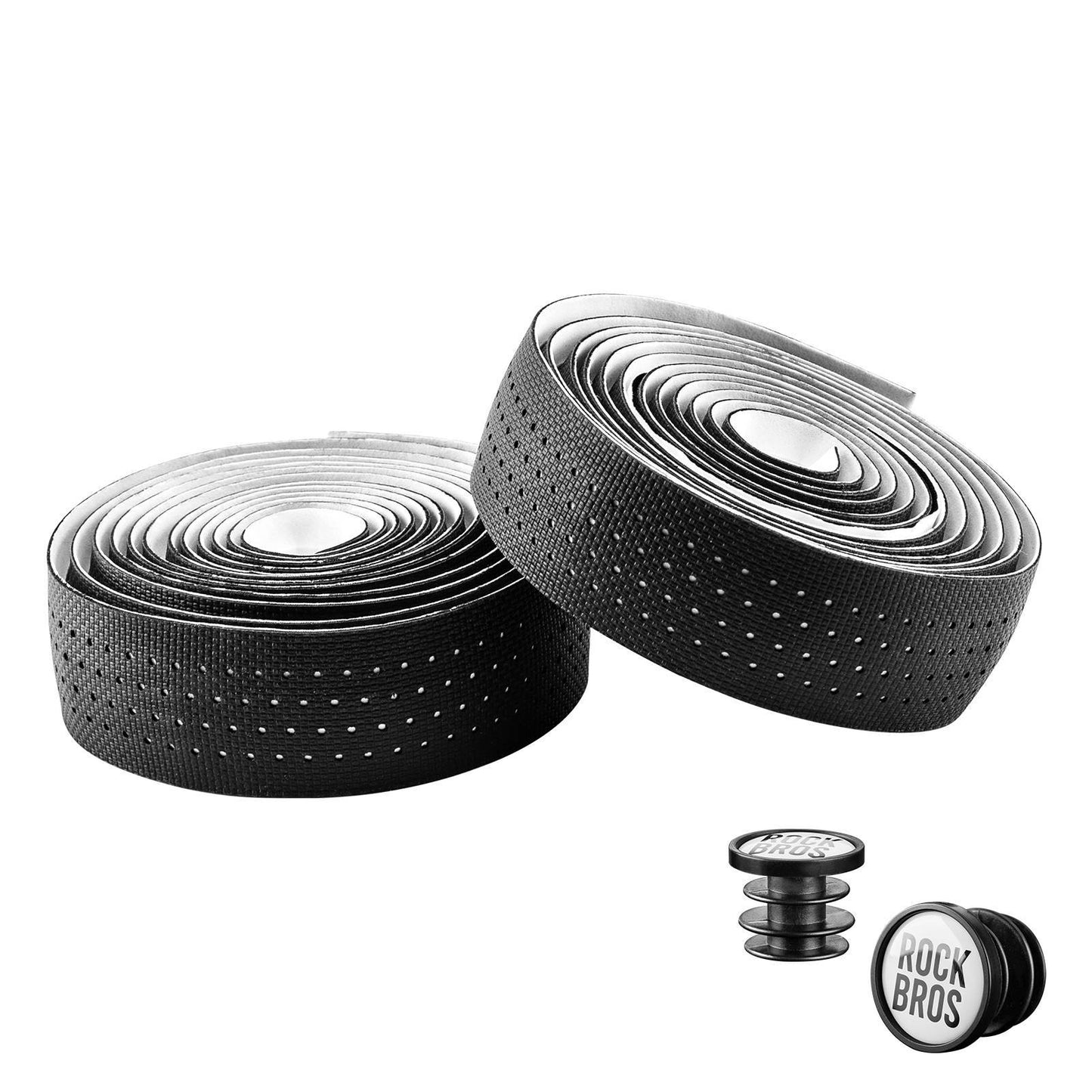 Cinta para manillar de bicicleta de carretera, antideslizante, amortiguadora, 2 rollos, ROCKBROS