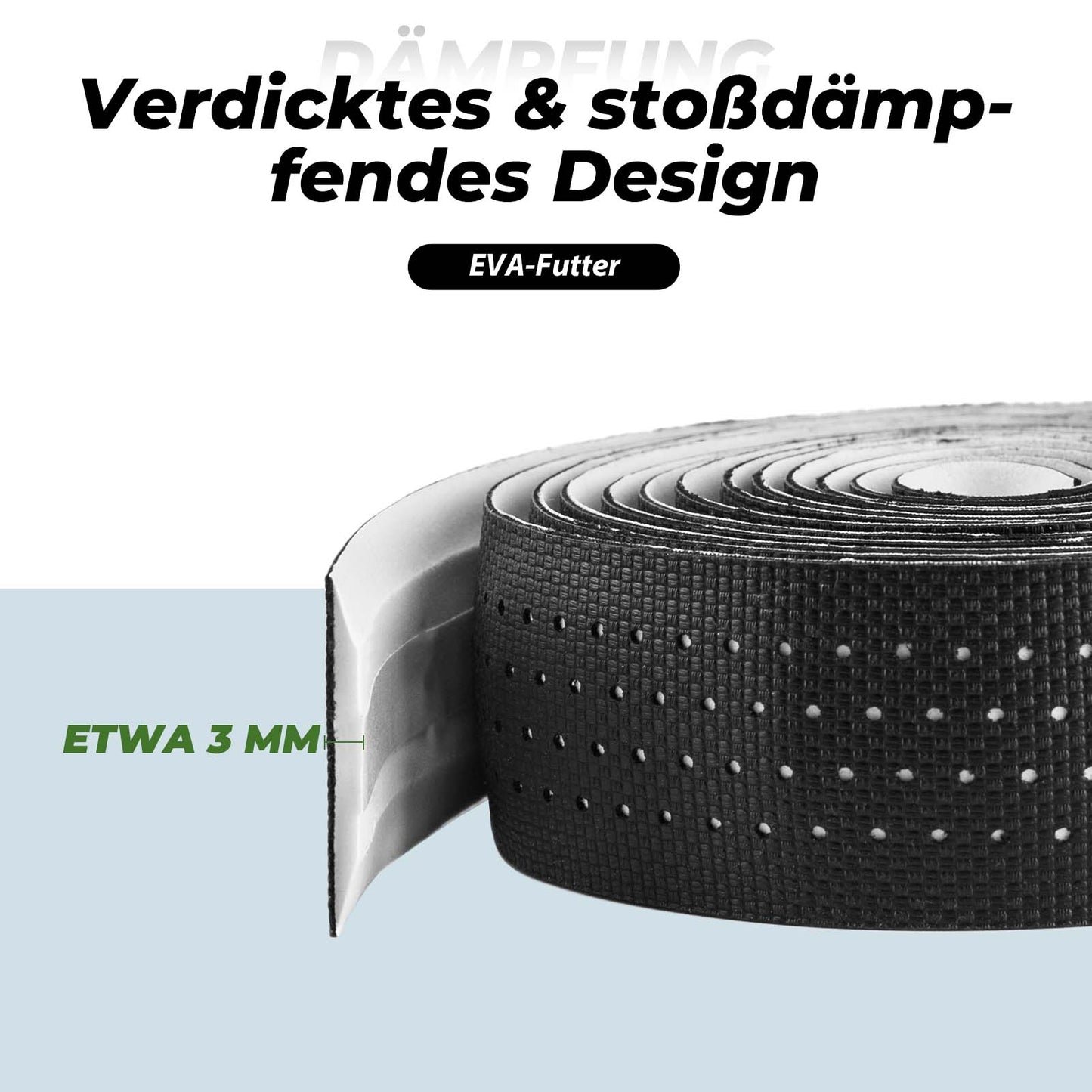 Cinta para manillar de bicicleta de carretera, antideslizante, amortiguadora, 2 rollos, ROCKBROS