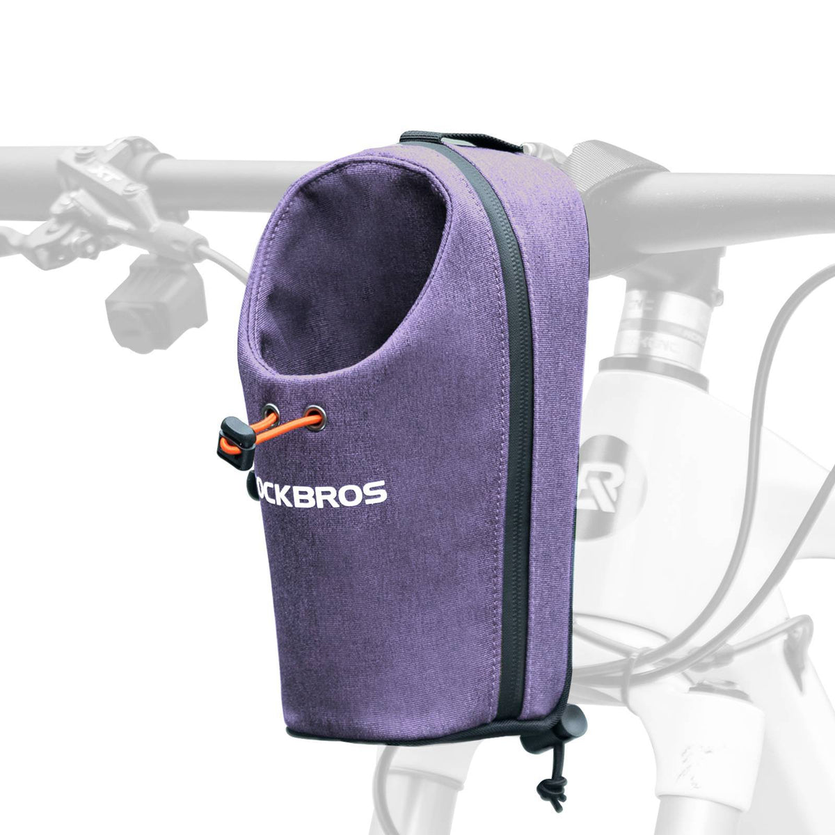 ROCKBROS Bolsa de manillar Bolsa para botella Portabotellas Diseño multifuncional