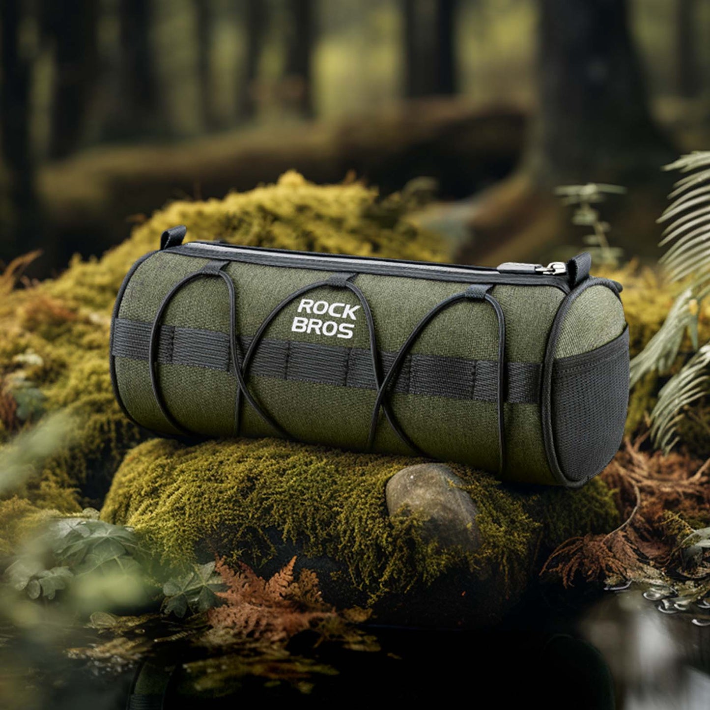 Bolsa de manillar, bolso de hombro multifuncional con correa para el hombro, ROCKBROS