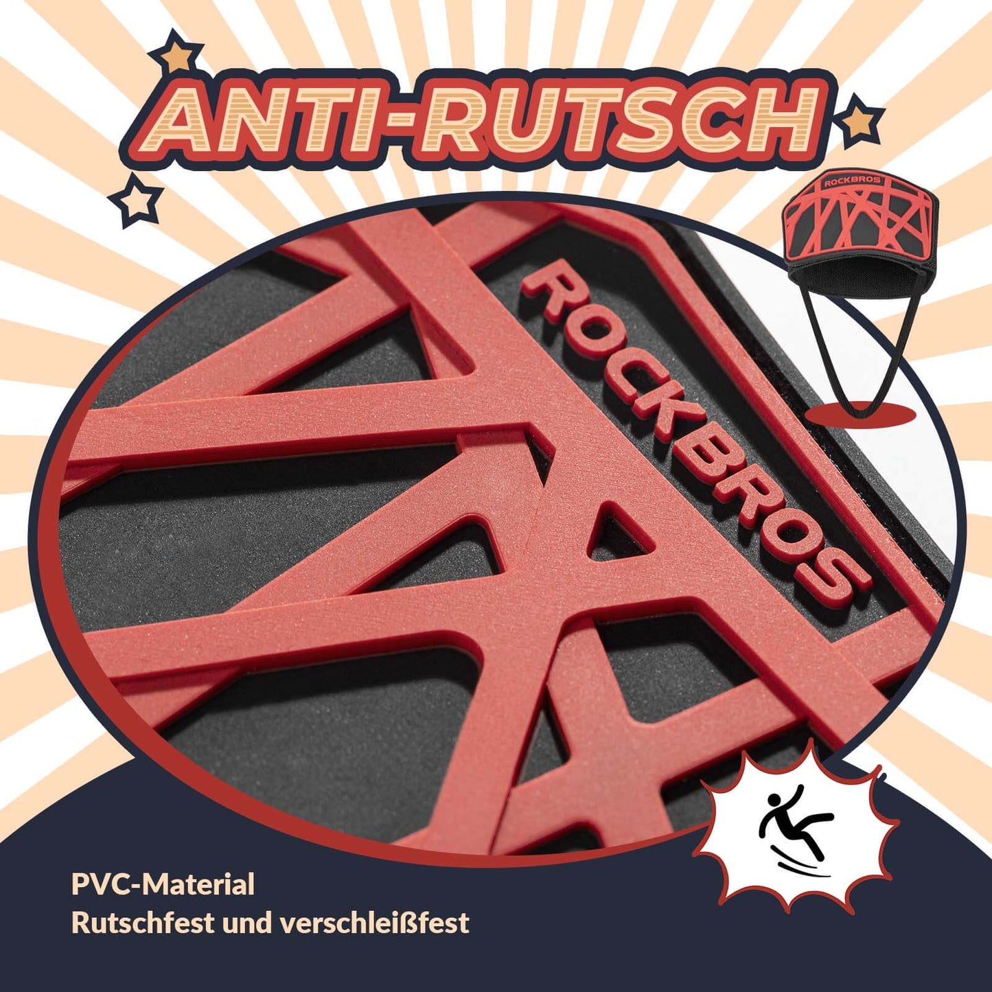 Almohadilla de cambio de motocicleta, protector de cambio antideslizante, protector de zapata ajustable, accesorio de motocicleta ROCKBROS