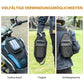 Bolsa de depósito para motocicleta, impermeable, magnética, negra, ROCKBROS