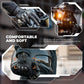 Guantes de moto, pantalla táctil, cuero, dedos completos, transpirables, ROCKBROS