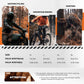 Guantes de moto, pantalla táctil, cuero, dedos completos, transpirables, ROCKBROS