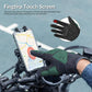 Guantes de motocicleta, resistentes al viento y con pantalla táctil para hombre, ROCKBROS