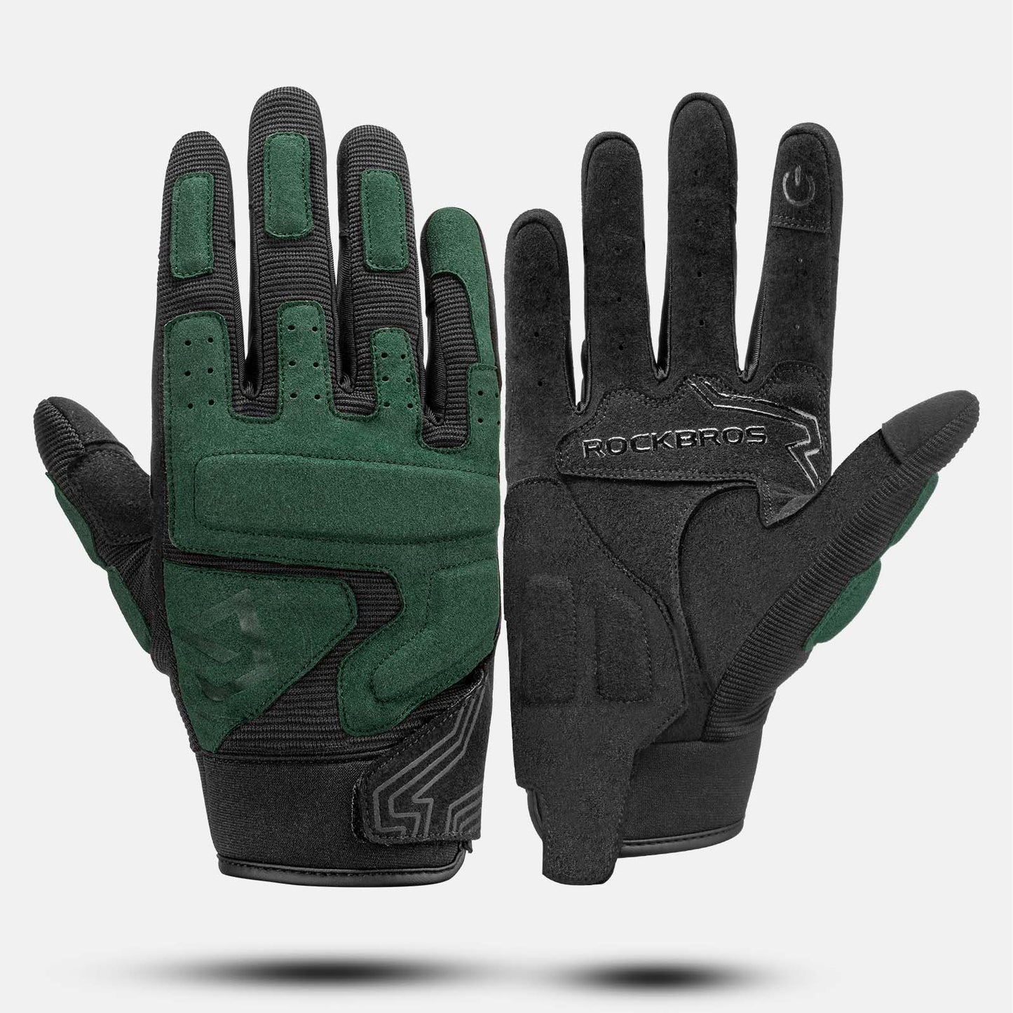 Guantes de motocicleta, resistentes al viento y con pantalla táctil para hombre, ROCKBROS