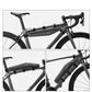 Bolsa de bicicleta multifuncional, 100% impermeable, 1,5L, ROCKBROS