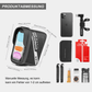 Bolsa para tubo superior con pantalla táctil de TPU, diseño de bolsillo lateral, 1 L, ROCKBROS