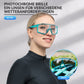Gafas de ciclismo fotocromáticas HD para actividades al aire libre, azules, ROCKBROS