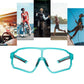 ROCKBROS Gafas de bici dinámicas con filtro solar UV400