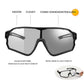 ROCKBROS Gafas de bici dinámicas con filtro solar UV400
