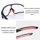 ROCKBROS Gafas de bici dinámicas con filtro solar UV400