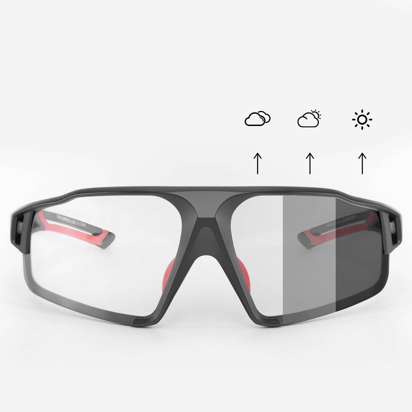 Gafas de sol fotocromáticas para actividades al aire libre, unisex, ROCKBROS