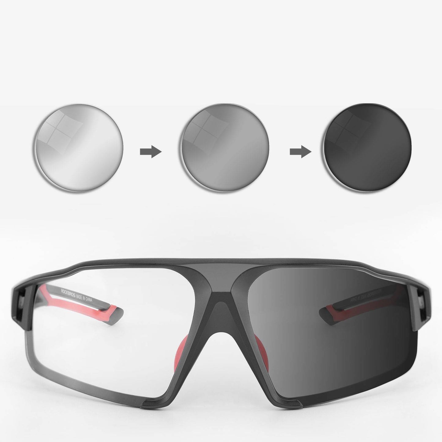 Gafas de sol fotocromáticas para actividades al aire libre, unisex, ROCKBROS