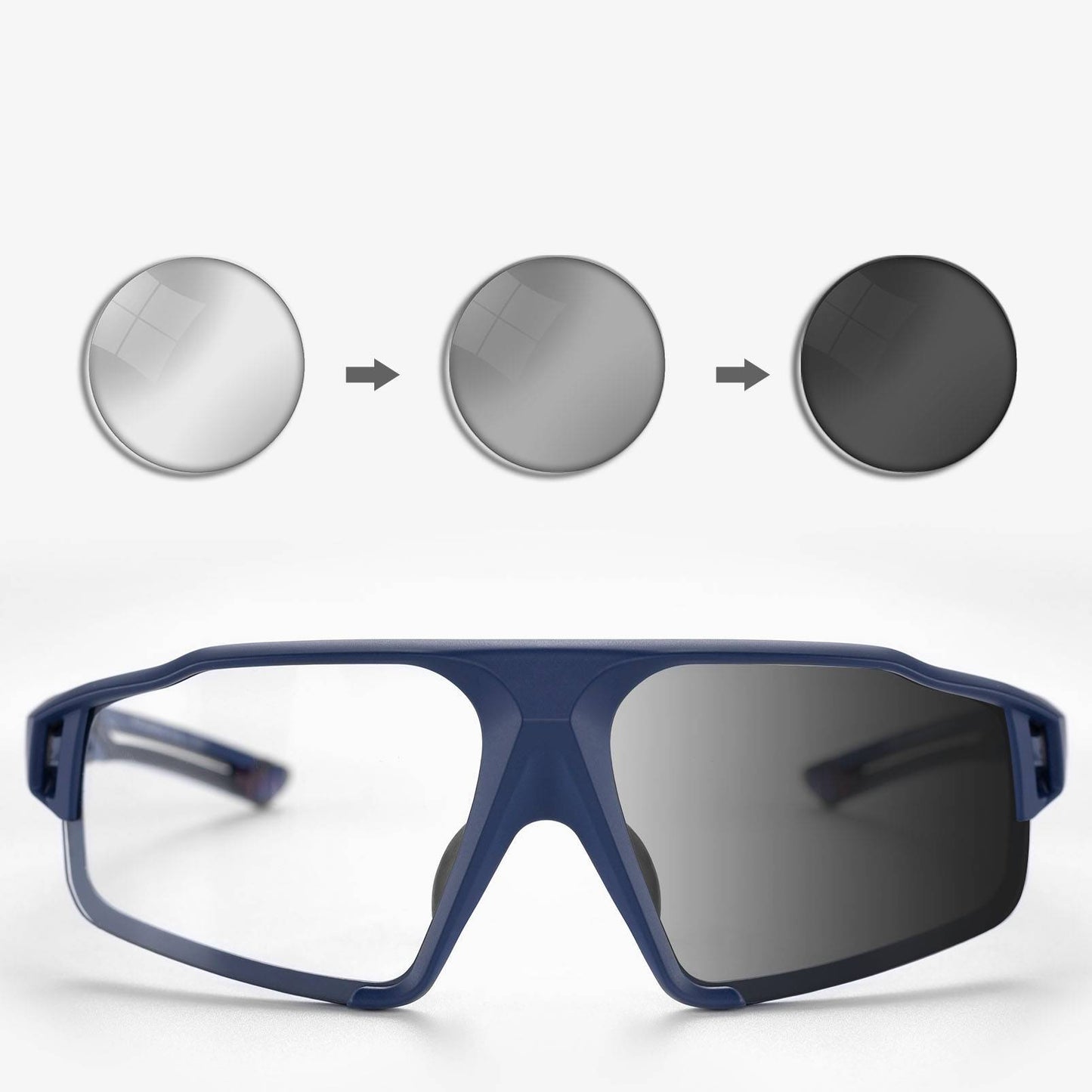 Gafas de sol fotocromáticas para actividades al aire libre, unisex, ROCKBROS