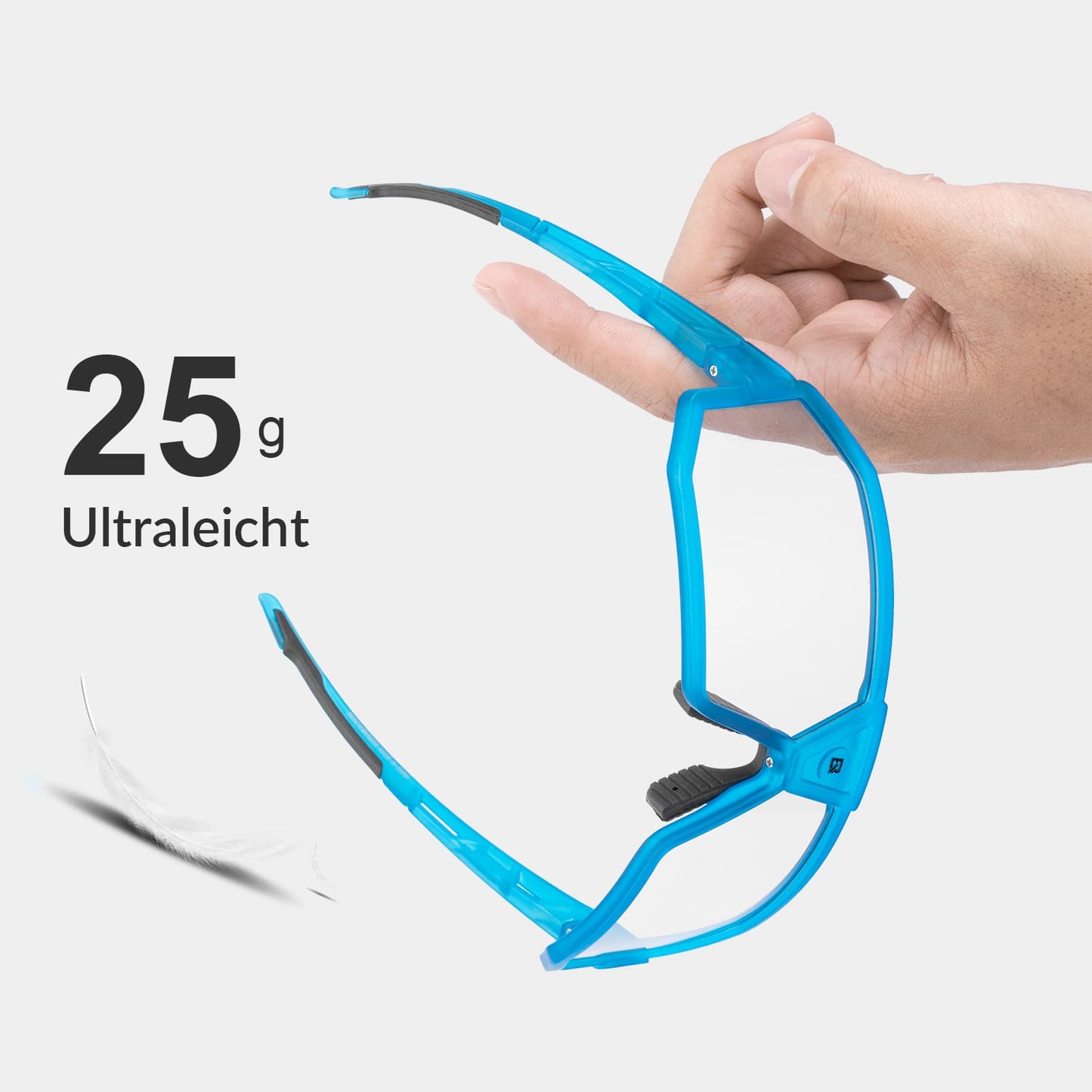 Gafas de sol fotocromáticas protección UV400 gafas de ciclismo unisex azules ROCKBROS