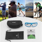 Gafas de sol fotocromáticas protección UV400 gafas de ciclismo unisex azules ROCKBROS
