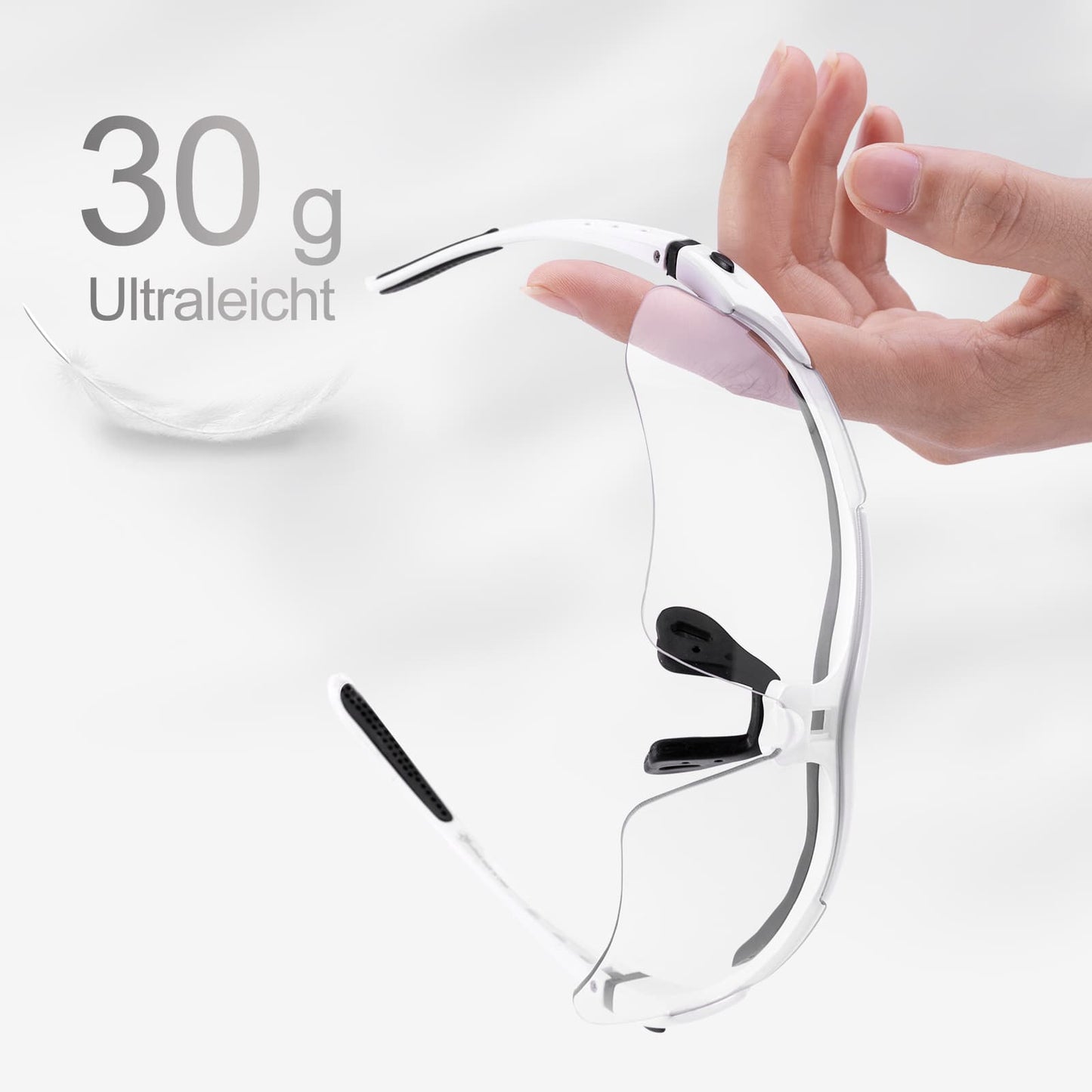 Gafas deportivas fotocromáticas con diadema elástica intercambiable ROCKBROS