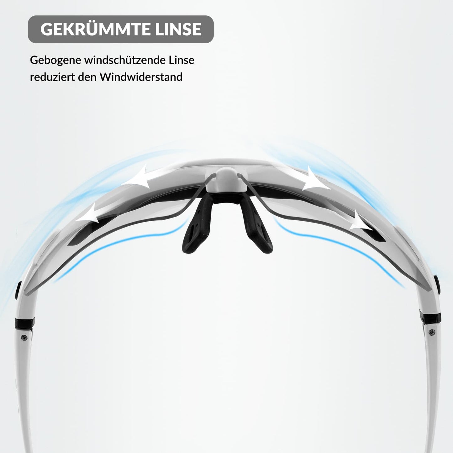 Gafas deportivas fotocromáticas con diadema elástica intercambiable ROCKBROS