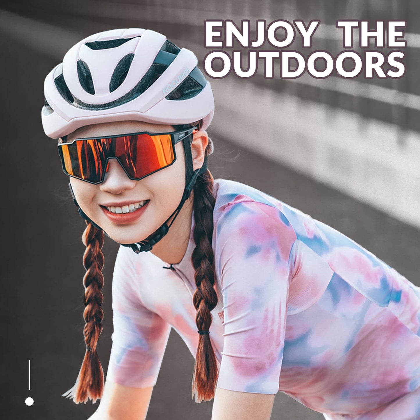 Gafas de sol polarizadas para ciclismo, gafas de sol deportivas para deportes al aire libre, ROCKBROS
