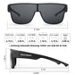 Gafas de ciclismo polarizadas, gafas de visión corta, gafas protectoras, gafas deportivas unisex, ROCKBROS