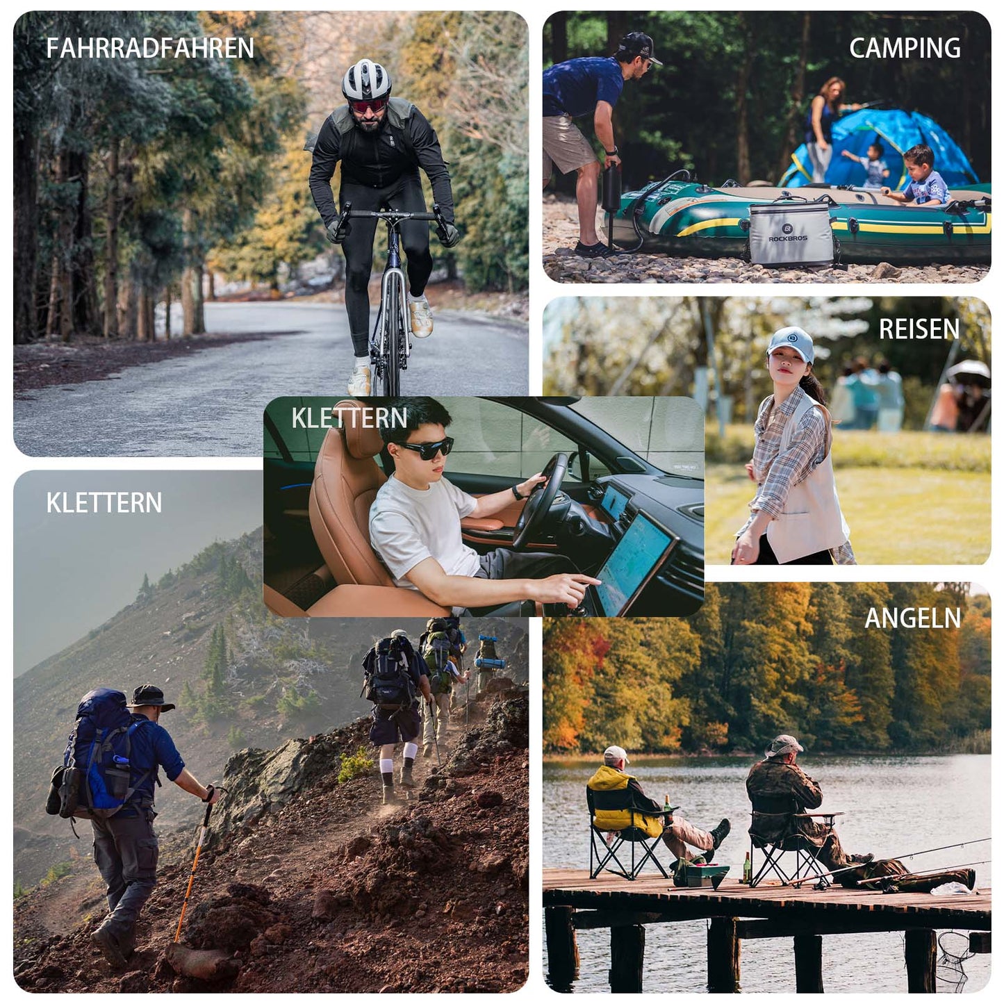 Gafas de ciclismo polarizadas, gafas de visión corta, gafas protectoras, gafas deportivas unisex, ROCKBROS