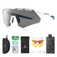 Gafas de ciclismo polarizadas con 4 lentes intercambiables ROCKBROS