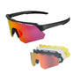 Gafas de ciclismo polarizadas con 4 lentes intercambiables ROCKBROS