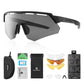 Gafas de ciclismo polarizadas con 4 lentes intercambiables ROCKBROS