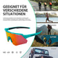 Gafas de ciclismo polarizadas con 4 lentes intercambiables ROCKBROS