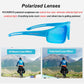 Gafas de sol polarizadas con protección UV400, azul claro, unisex, ROCKBROS