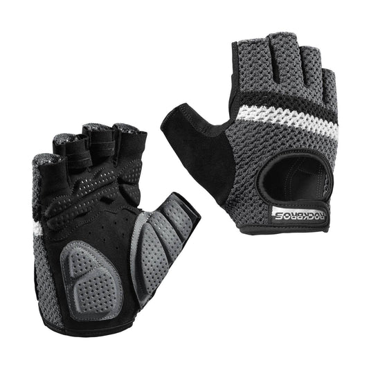 Guantes de ciclismo de medio dedo, guantes de entrenamiento universales, ROCKBROS