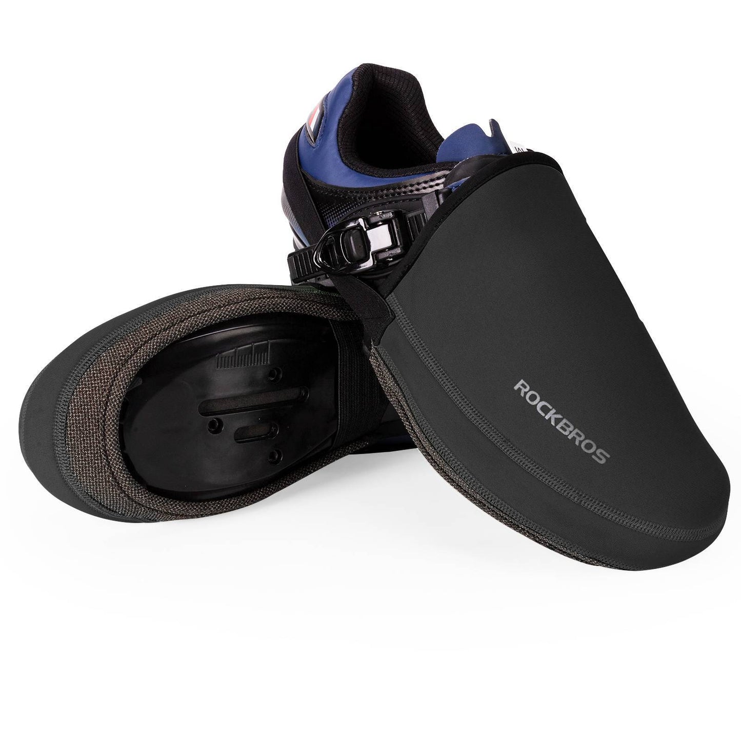 Cubrezapatillas de ciclismo, cubrezapatillas de bicicleta de Kevlar repelente al agua ROCKBROS