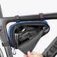 ROCKBROS Bolsa de cuadro impermeable bolsa triangular para MTB y bicicletas de carretera 1,2L