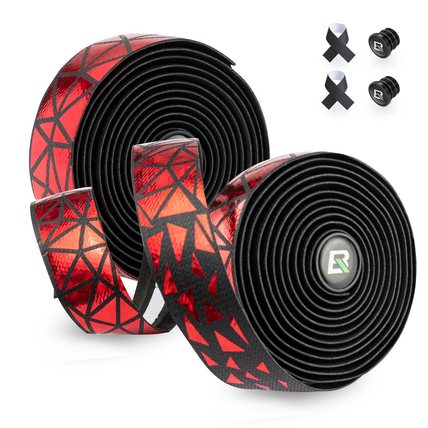 Cinta de manillar de bicicleta antideslizante para bicicletas de montaña y carretera, 2 rollos, ROCKBROS