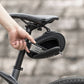 Bolsa de sillín con cierre rápido, 1L, para MTB, bicicleta de carretera, bicicleta plegable, ROCKBROS