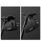 Bolsa de sillín con cierre rápido, 1L, para MTB, bicicleta de carretera, bicicleta plegable, ROCKBROS