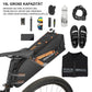 Bolsa de sillín impermeable para bicicletas de montaña y carretera, 10L, ROCKBROS