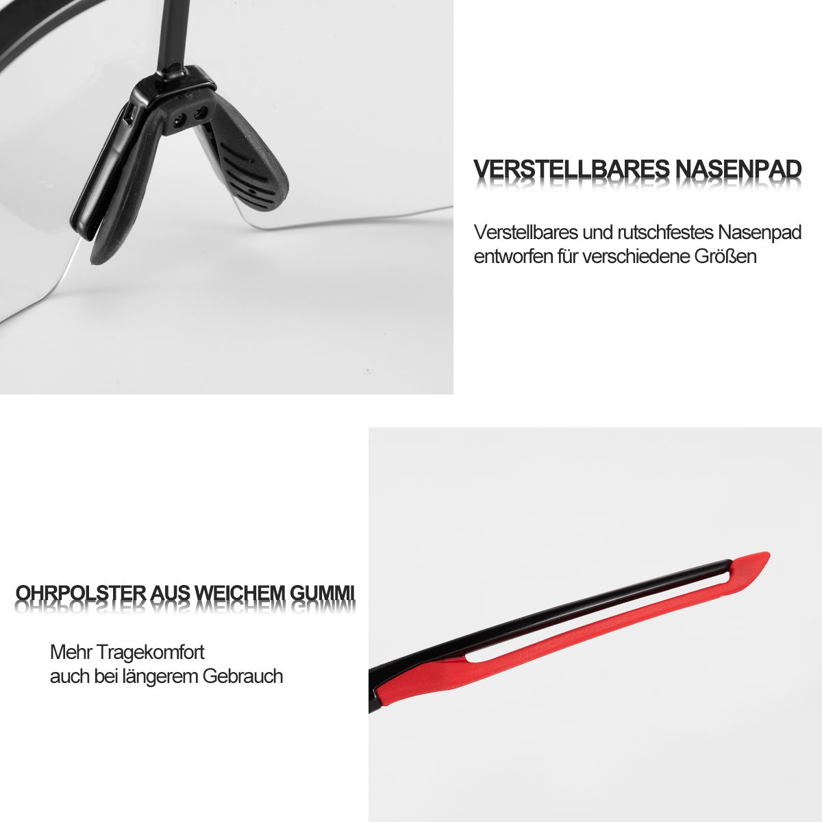 Gafas de sol para hombre y mujer, gafas de ciclismo con protección UV, ROCKBROS