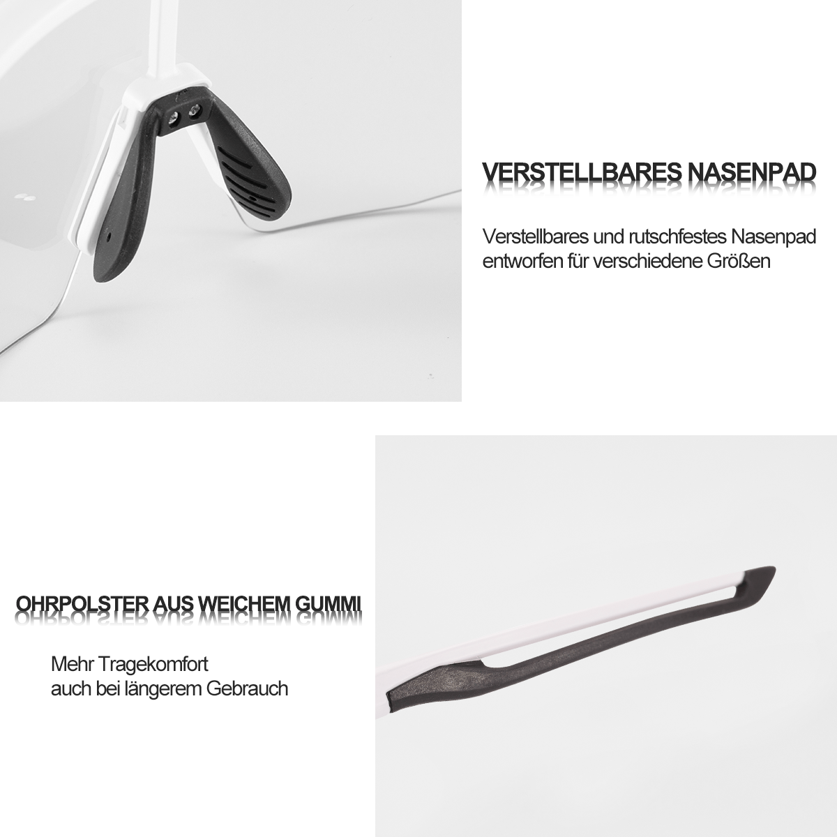 Gafas de sol para hombre y mujer, gafas de ciclismo con protección UV, ROCKBROS