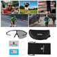Gafas de sol para hombre y mujer, gafas de ciclismo con protección UV, ROCKBROS
