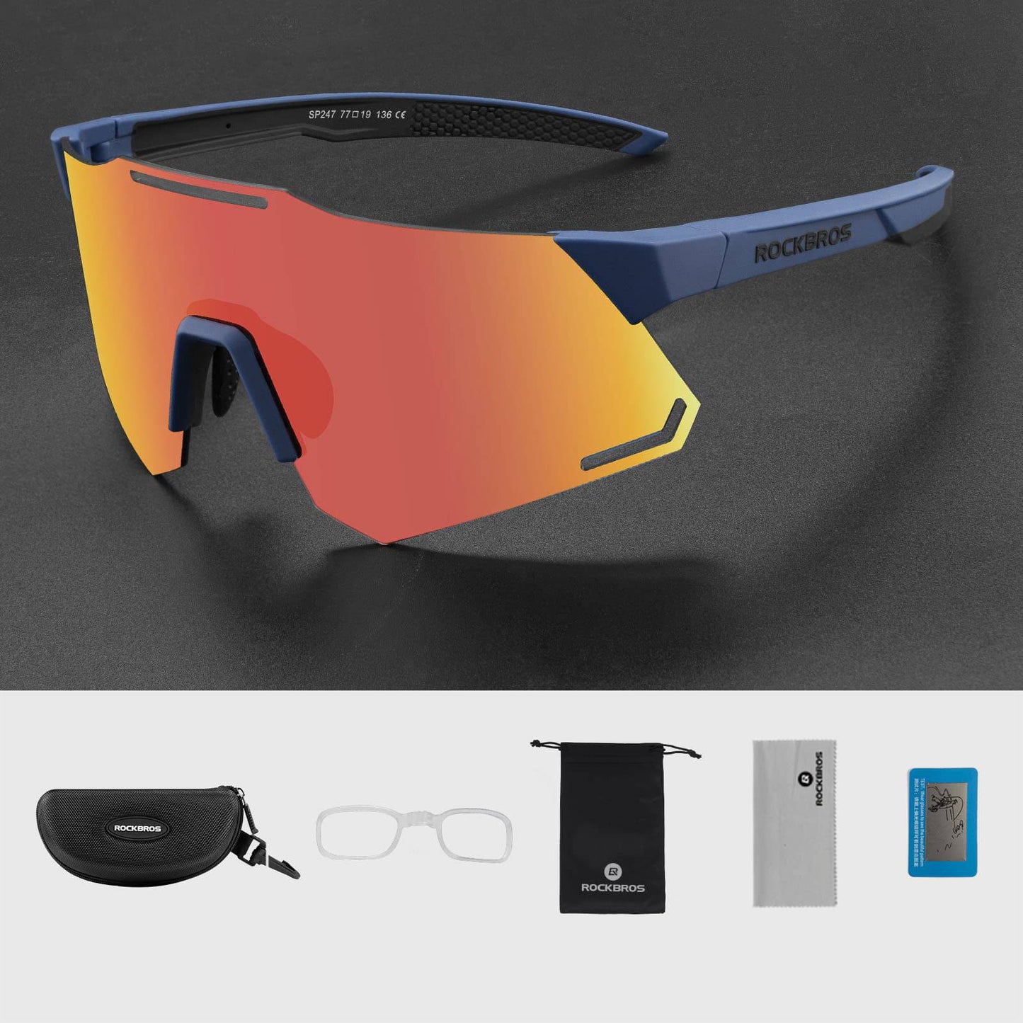 Gafas de sol con protección UV400 para ciclismo, para mujer y hombre, ROCKBROS