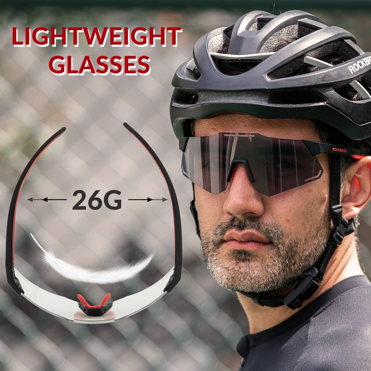 Gafas de sol con protección UV400 para ciclismo, para mujer y hombre, ROCKBROS