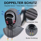 ROCKBROS Pasamontañas Impermeable al Viento Bicicleta Full Face Máscara Facial para Ciclismo Esquí
