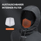 ROCKBROS Pasamontañas Impermeable al Viento Bicicleta Full Face Máscara Facial para Ciclismo Esquí