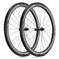 Juego de ruedas de carbono T700 de 28", 50 mm, freno de disco, eje pasante, para bicicletas de carretera, SHIMANO, 8-12 velocidades, 24 radios, rodamientos de acero de 36 dientes, ROCKBROS.