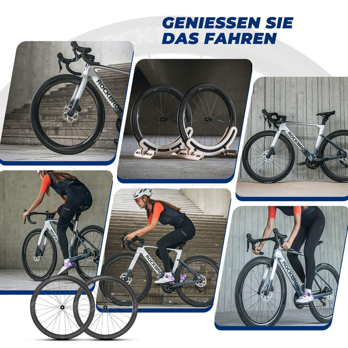 Juego de ruedas de carbono T700 de 28", 50 mm, freno de disco, eje pasante, para bicicletas de carretera, SHIMANO, 8-12 velocidades, 24 radios, rodamientos de acero de 36 dientes, ROCKBROS.
