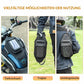 Bolsa de pierna para depósito de motocicleta ROCKBROS con succión magnética