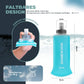 Botella de agua plegable de 500 ml para correr, senderismo y ciclismo ROCKBROS