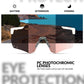 ROCKBROS Gafas de bicicleta ultraligeras y fotocromáticas (UV400)